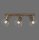 Spot mobile de plafond bois métal 76 cm E27 Vintage
