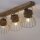 Spot mobile de plafond bois métal 76 cm E27 Vintage