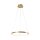 Lampe à suspendre LED Ring en métal doré Ø39 cm 2450 lm 19 W