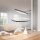 Suspension LED Anneaux Anthracite Métal Ø50 cm 3000 K