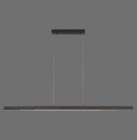 Suspension LED Anthracite Métal 13 W 165 cm...