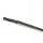 Suspension LED Anthracite Métal 13 W 165 cm allongée