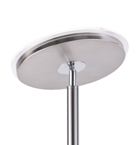 Lèche-plafond LED à intensité variable Acier Touch 193 cm Bras de lecture