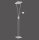 Plafonnier LED verre acrylique m&eacute;tal bouton rotatif 197 cm