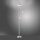Plafonnier LED verre acrylique métal bouton rotatif 198 cm