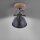 Spot de plafond flexible bois métal E14 L:15 cm Industrial