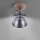 Spot mobile de plafond bois métal E14 Industrial