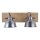 Spot de plafond flexible bois métal E14 44,5 cm Industrial