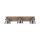 Spot de plafond industriel bois métal en fer E14 74 cm