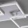 Lampe de plafonnier LED ajustable en acier L:75 cm 3000 K