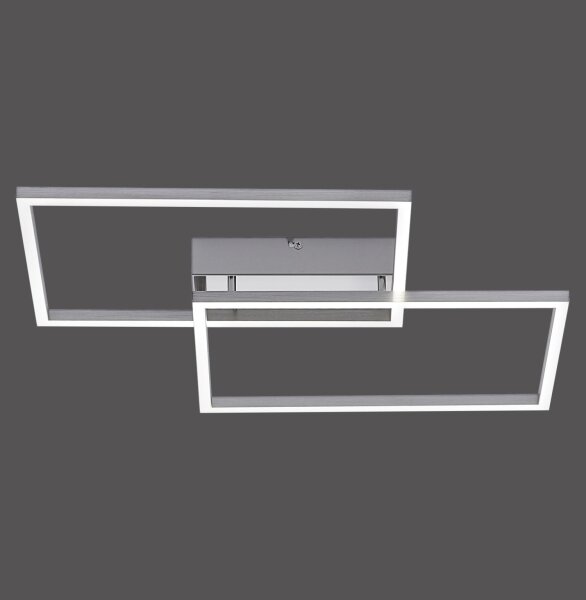 Lampe de plafonnier LED en acier L:50,4 cm 2700-5000 K dimmable