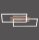 Lampe de plafonnier LED Naturel L:50,4 cm 2700-5000 K dimmable