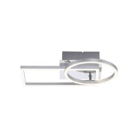 Plafonnier LED ajustable en acier L:37 cm 1260 lm