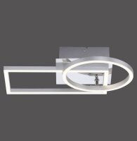 Plafonnier LED ajustable en acier L:37 cm 1260 lm