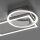 Plafonnier LED ajustable en acier L:37 cm 1260 lm