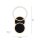 Lampe de plafonnier LED noir métal blanc chaud 26 W mobile