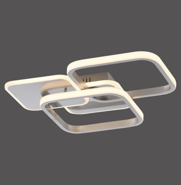 Lampe de plafonnier LED métal en acier 3000 K 4700 lm élégant