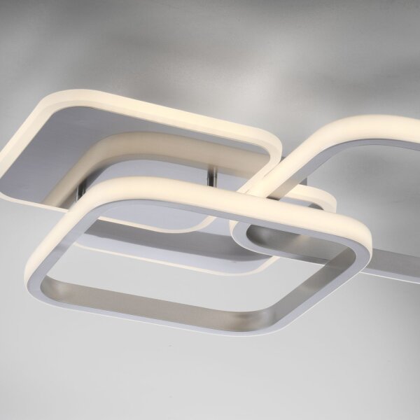 Lampe de plafonnier LED métal en acier 3000 K 4700 lm élégant