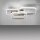 Lampe de plafonnier LED métal en acier 3000 K 4700 lm élégant