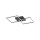 Plafonnier LED noir L:53 cm 2700-5000 K dimmable