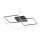 Plafonnier LED noir L:53 cm 2700-5000 K dimmable
