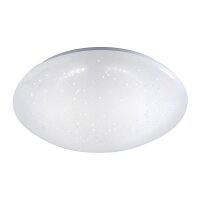 Plafonnier LED Ciel de nuit blanc chaud 3000 K Ø35 cm