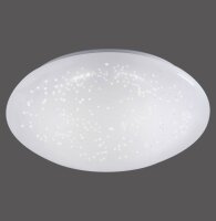 Plafonnier LED Ciel de nuit blanc chaud 3000 K Ø35 cm
