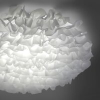 Plafonnier LED Tissu Blanc rond Ø75 cm 2700-5000 K