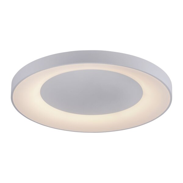 Lampe de plafonnier LED à intensité variable avec télécommande Blanc Ø70 cm