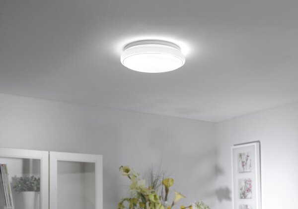 Plafonnier LED Ciel de nuit Timer Ø35 cm 3000-5000 K
