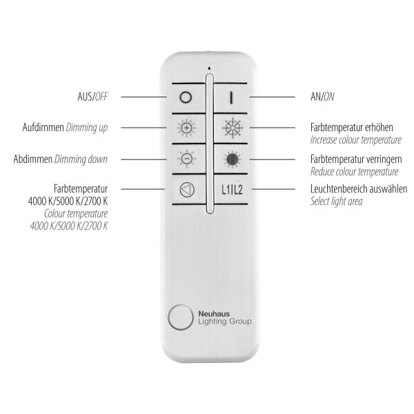 Plafonnier LED à intensité variable effet cristal 29 W laiton