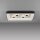 Plafonnier LED noir 2700-5000 K 6295 lm dimmable