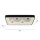 Plafonnier LED noir 2700-5000 K 6295 lm dimmable