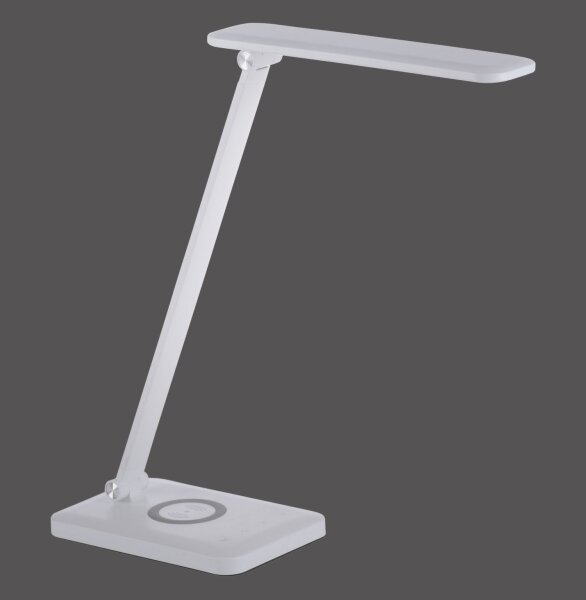 Lampe de bureau LED blanche Touch 61,5 cm 5 W flexible