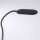Lampadaire LED flexible noir 175 cm 3000-6000 K 7 W