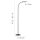 Lampadaire LED flexible noir 175 cm 3000-6000 K 7 W
