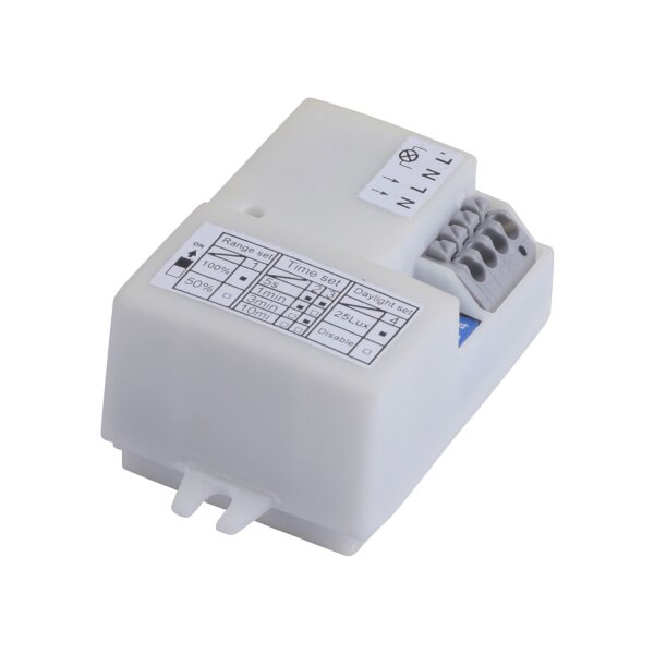 Plafonnier LED avec détecteur de mouvement L:29,5 cm 4000 K