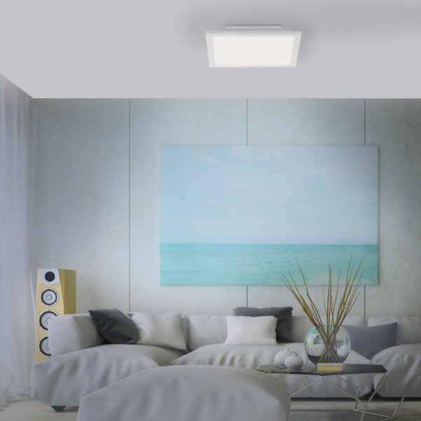Plafonnier LED avec détecteur de mouvement L:29,5 cm 4000 K