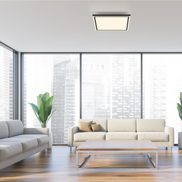 Lampe de plafonnier LED Télécommande 2700-5000 K 45 cm dimmable