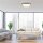 Lampe de plafonnier LED Télécommande 2700-5000 K 45 cm dimmable