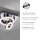 Spot de plafond LED métal orientable 3000 K 600 lm chrome
