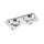 Spot de plafond LED métal flexible 3000 K 1200 lm chrome
