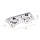Spot de plafond LED métal flexible 3000 K 1200 lm chrome