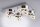 Spot de plafond LED flexible métal L:40 cm 3000 K 270 lm