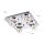 Spot de plafond LED flexible métal L:40 cm 3000 K 270 lm