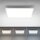 Plafonnier LED à intensité variable blanc Télécommande 4100 lm
