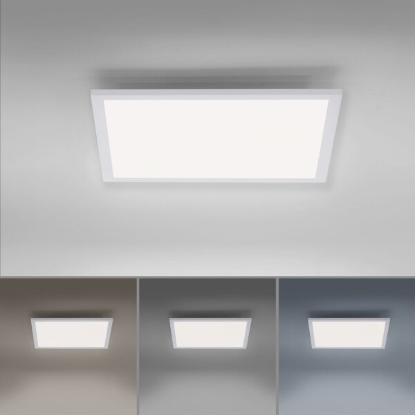 Plafonnier LED à intensité variable Télécommande blanche faible éblouissement