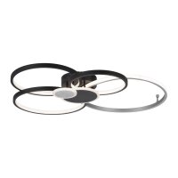 Lampe de plafonnier LED Noir Aluminium M&eacute;tal L:85...