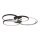 Lampe de plafonnier LED Noir Aluminium Métal L:85 cm 35 W