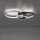 Lampe de plafonnier LED Noir Aluminium Métal L:58 cm 26 W